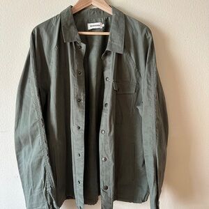 Taylor Stitch Green Waxed Jacket L - Size 44